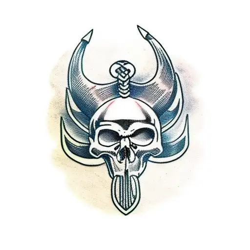 Viking Skull Ukraine