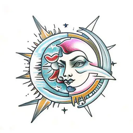 Sun And Moon And Stars And Balance