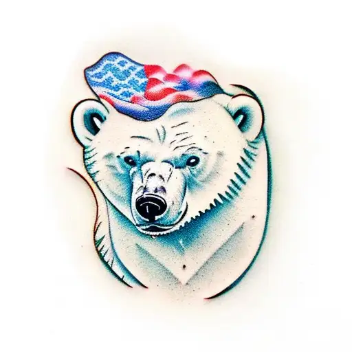 Polar Bear Riding Shellback