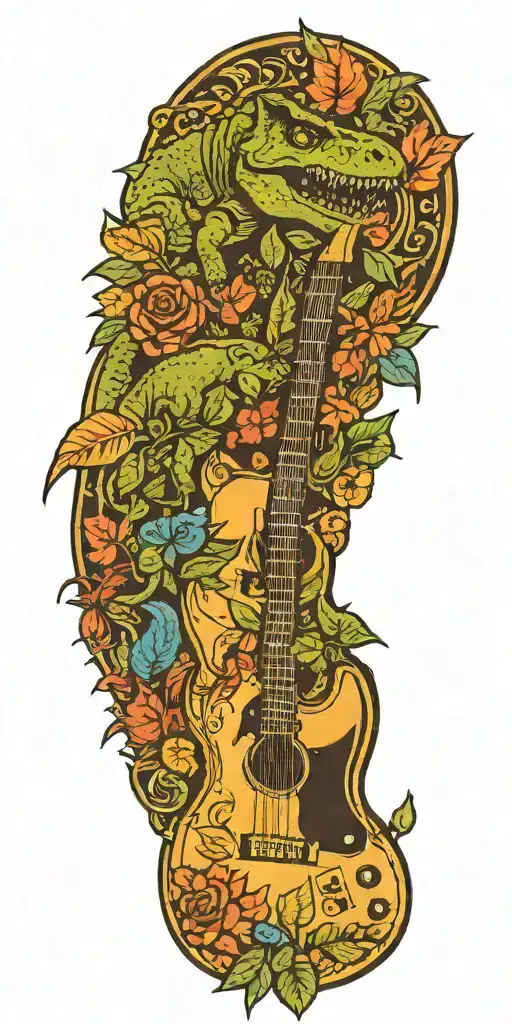 Leaves And Dinosaurs And Guitars