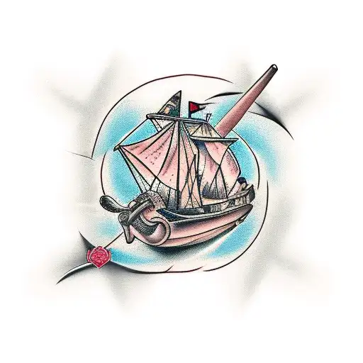 Barbed Wire With Scroll Of Names