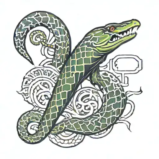 The Word Reib And Snakes Around