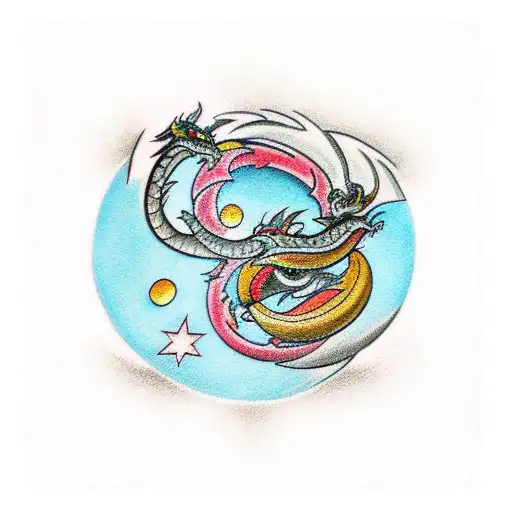 Bracelet Tattoo Dragon Ball Z Star 4