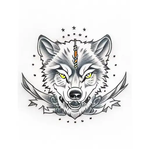 Grin To Feed The Wolf