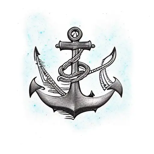 Anchor And Bird
