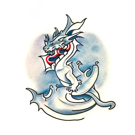 Dragon With Rabbit
