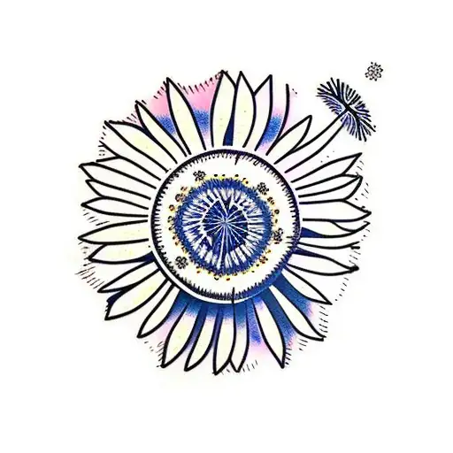 Dandelion With Bandaid