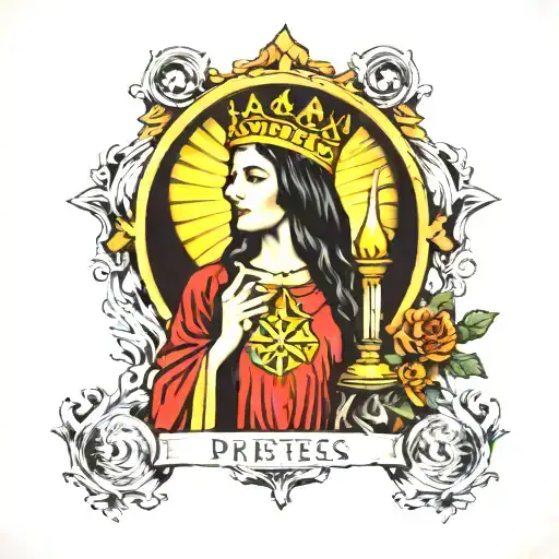 Priestess Tarot Card