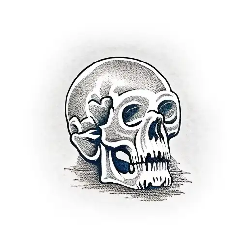 Dopamine Bottle Versed On A Monkey Skull