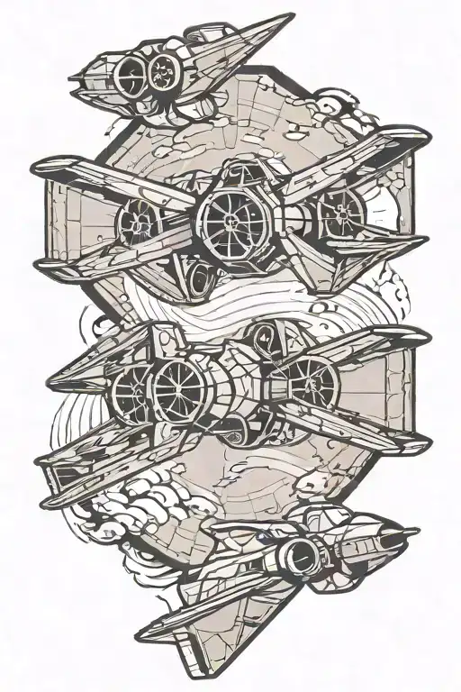 Star Wars Tie Fighter Jet
