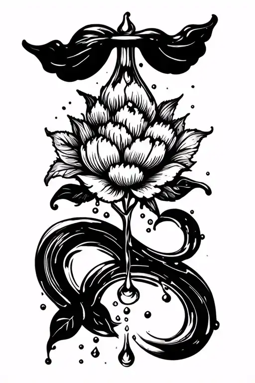 Water With Realism Style