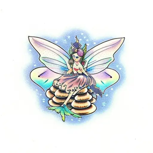 Mystic Fairy Core Mushrooms Fairy