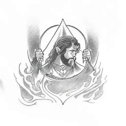 Lord Of The Rings With The One Ring