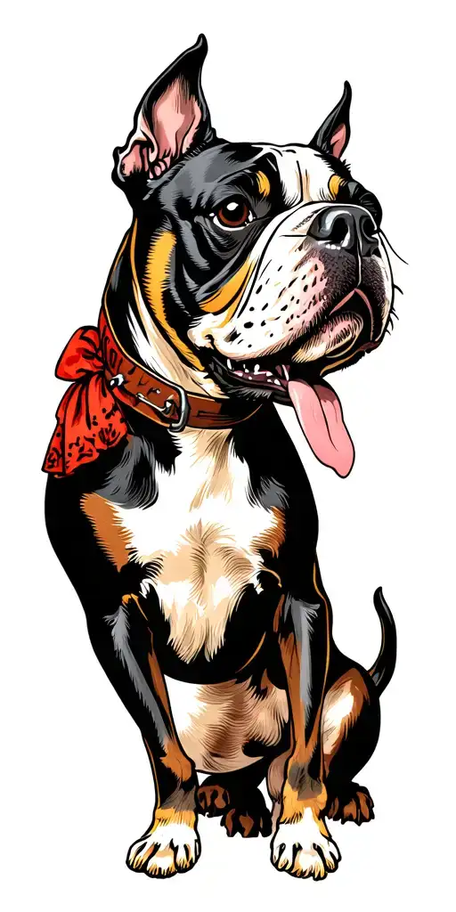 Old School Hot Rod French Bull Dog