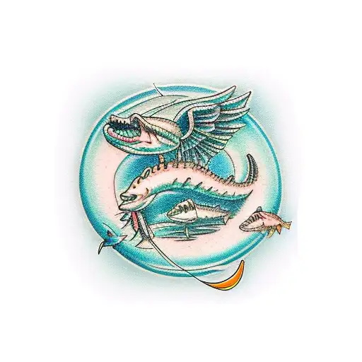 Angel Wings Daddys Girl Fishing Hooks Fl Gator