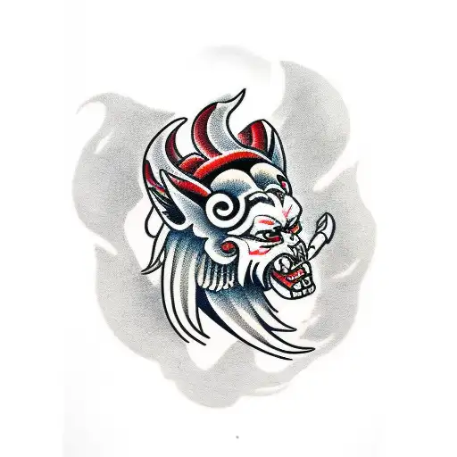 Oni Mask Bracelet