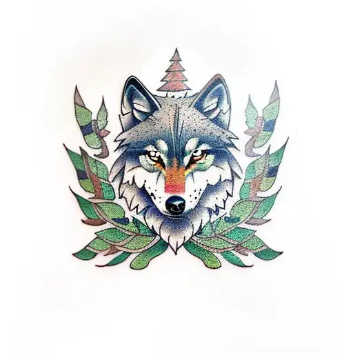 Wolf Folk Sparrow Forest Warrior