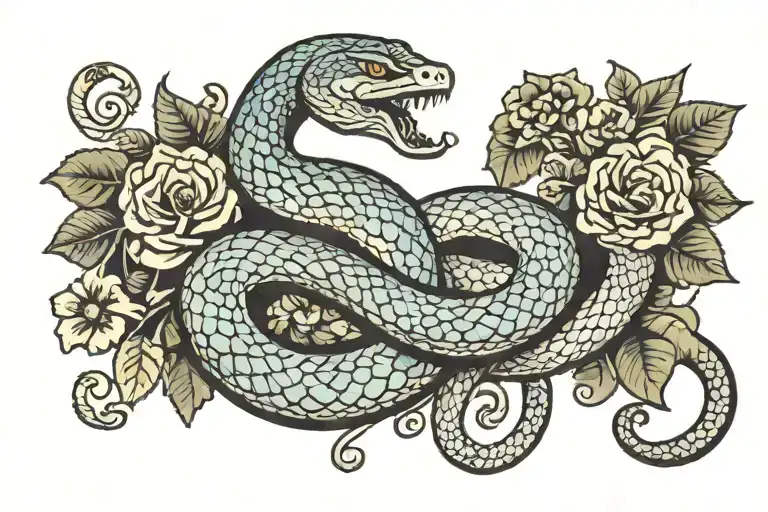 The Snake Embraces The World