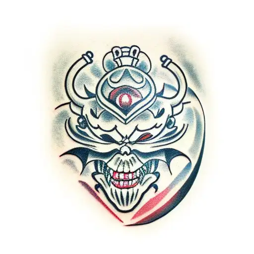 Oni Mask Bracelet