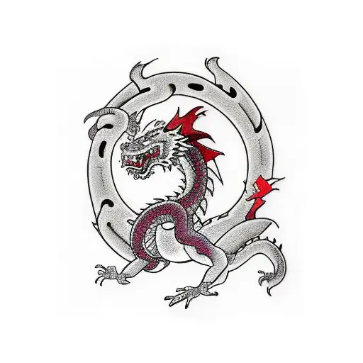 Haku Dragon Body From Spirited Away