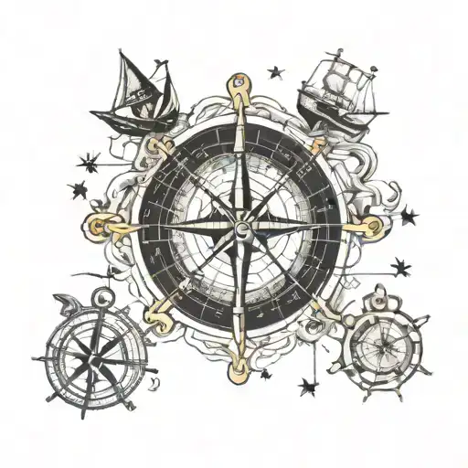 Nautical Map Of