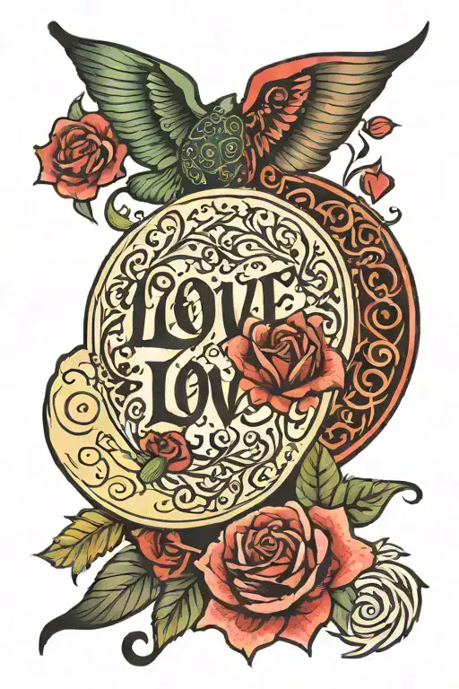 Love In Elegant Arabic And