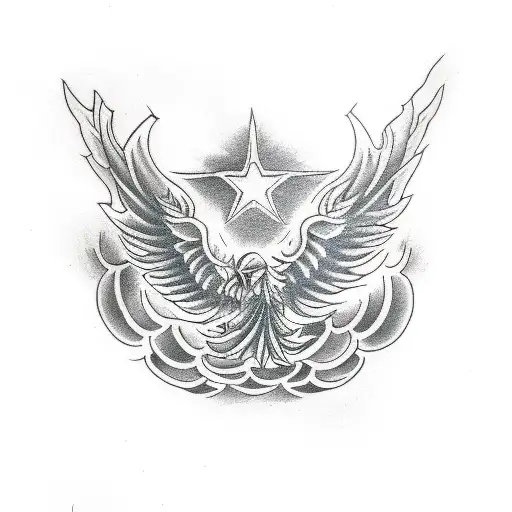 Symmetrical Black Phoenix