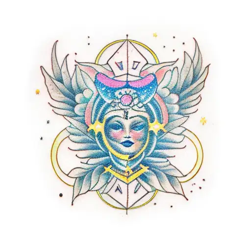 Feminine Virgo Constellation