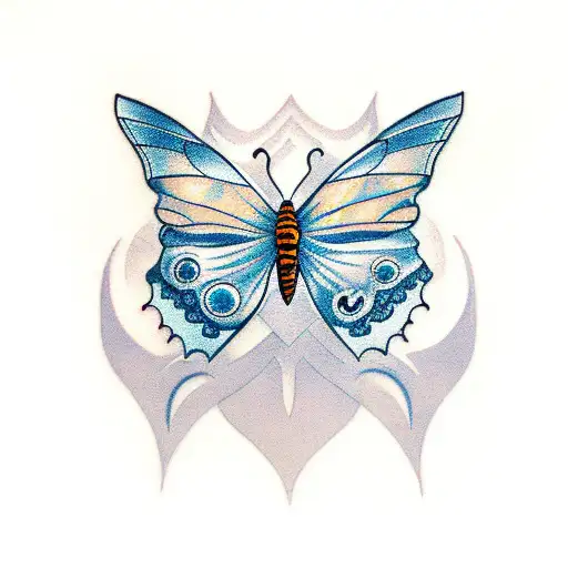 Butterfly With Tiger