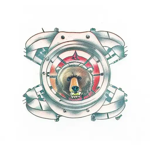 Bear Trap On Money Bag