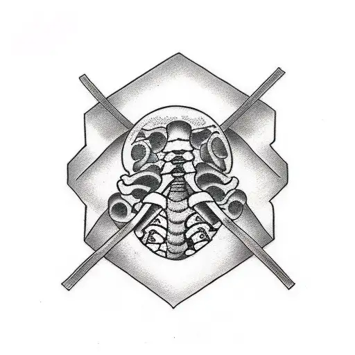 Rib Cage Phrase Female