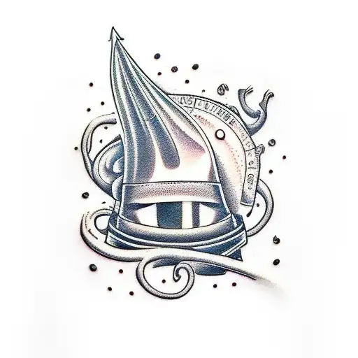 Big Chefknive With Vine And Hop