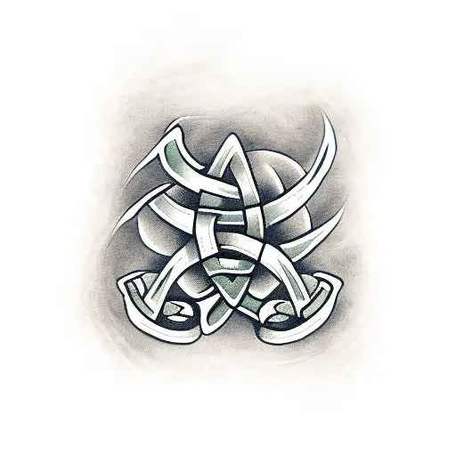 Carney With Celtic Symbols