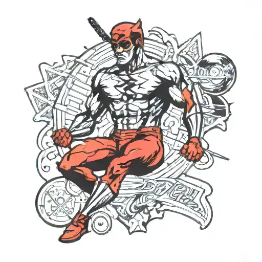 Daredevil Comic Book Style