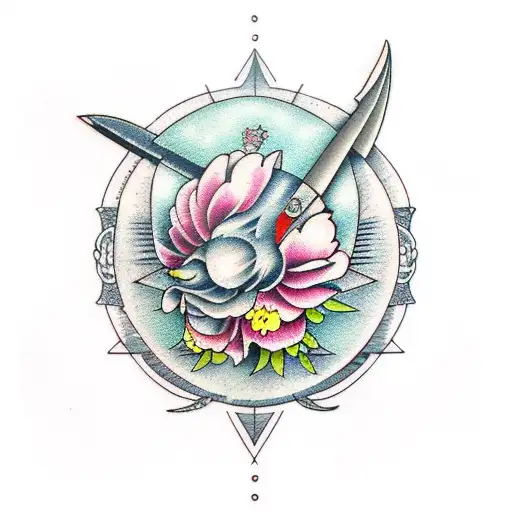 Peony Moon Knifes Geometry