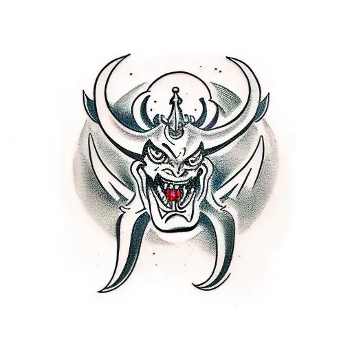 1930'S Styled Cartoon Demon