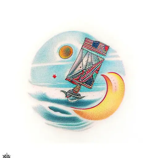 Dagger Through Planet Earth