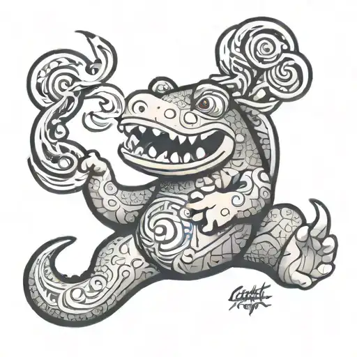 Pokemon Slowpoke Smoking Join