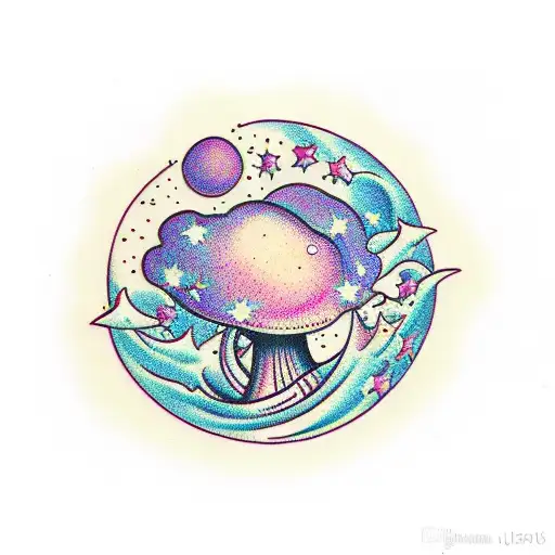 Galaxy Mushroom