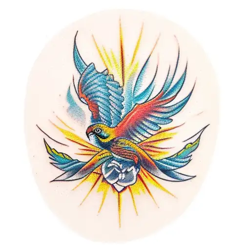 Fenix Bird Flaming