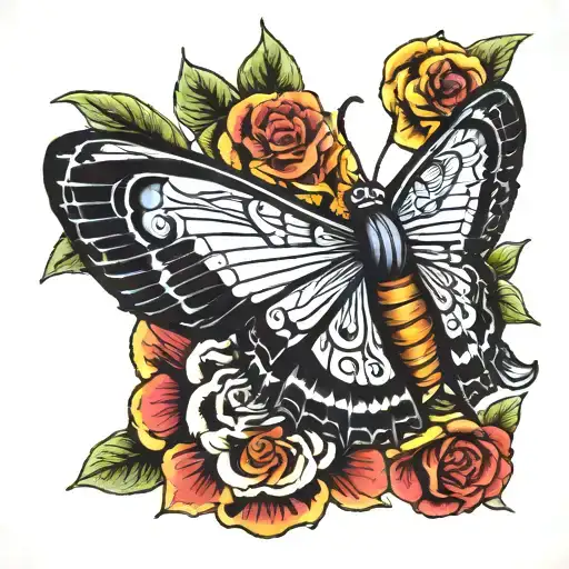 Black Moth Guatemala