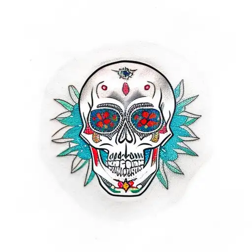 Skull With Mandala