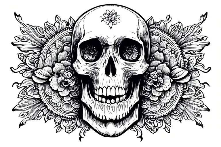 Zero Skateboards Skull Mandala