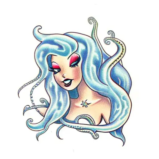 Mermaid Full Body Tentacles For Hair
