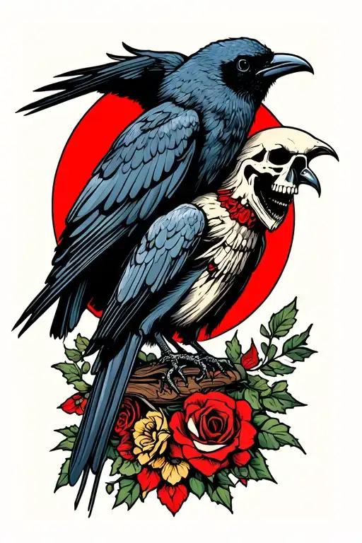 Reaper With A Crow