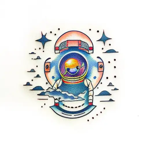 Astronaut In The Rain