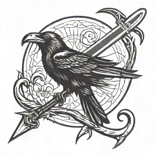 Crow And Scythe