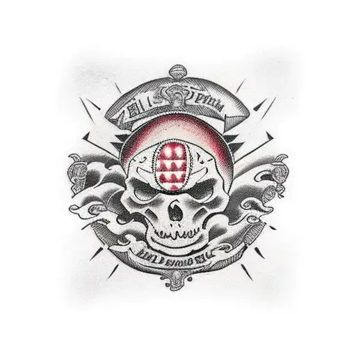 Red And Black Ink Bill Back