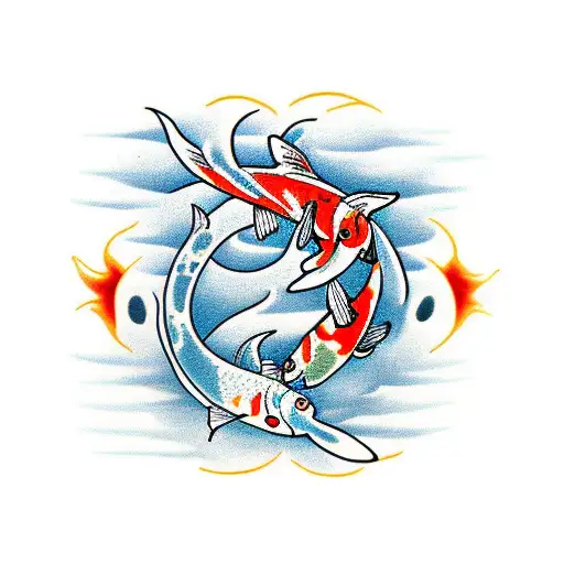 Koi Fish Trident
