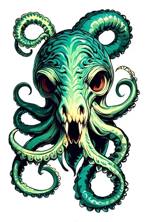 A Huge Kraken With A Joint